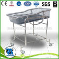 With mattress hospital baby bed plastic